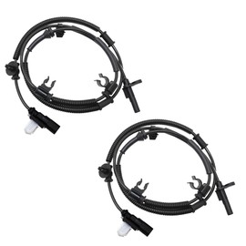 2Pcs Rear ABS Wheel Speed Sensor Left Right Compatible with F-ord F-150 2011-2014 E-Xpedition 2013 Driver Passenger Side(Replace# ALS2247 ALS2245)