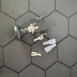 HOGUCAL Universal Golf Cart Light Switch Push Pull Headlight Switch Button 12Volt Replacement for Golf Cart Club Car Yamaha EZGO Models OEM #4034 Durable Design Easy Installation