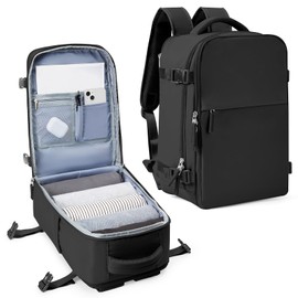 SZLX Hand Luggage Backpack 40 x 20 x 25 for Ryanair Travel Backpack Hand Luggage Aeroplane Women's Backpack for Aeroplane Hand Luggage 45 x 36 x 20 for Men Easyjet Cabin Bag Backpack Waterproof Laptop