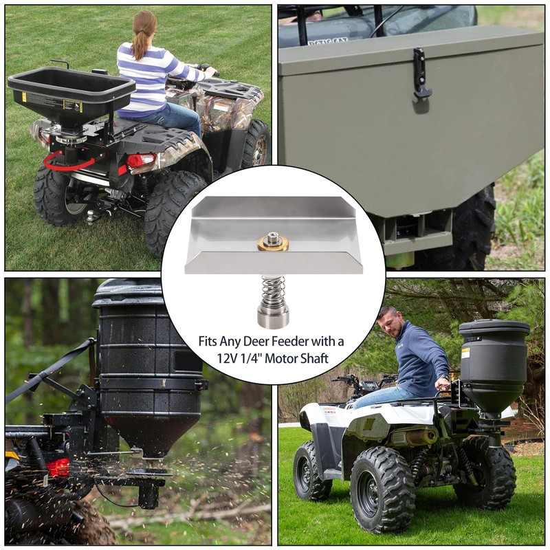 Rectangular Eliminator Spinner Plate Fits for Any Deer and Game