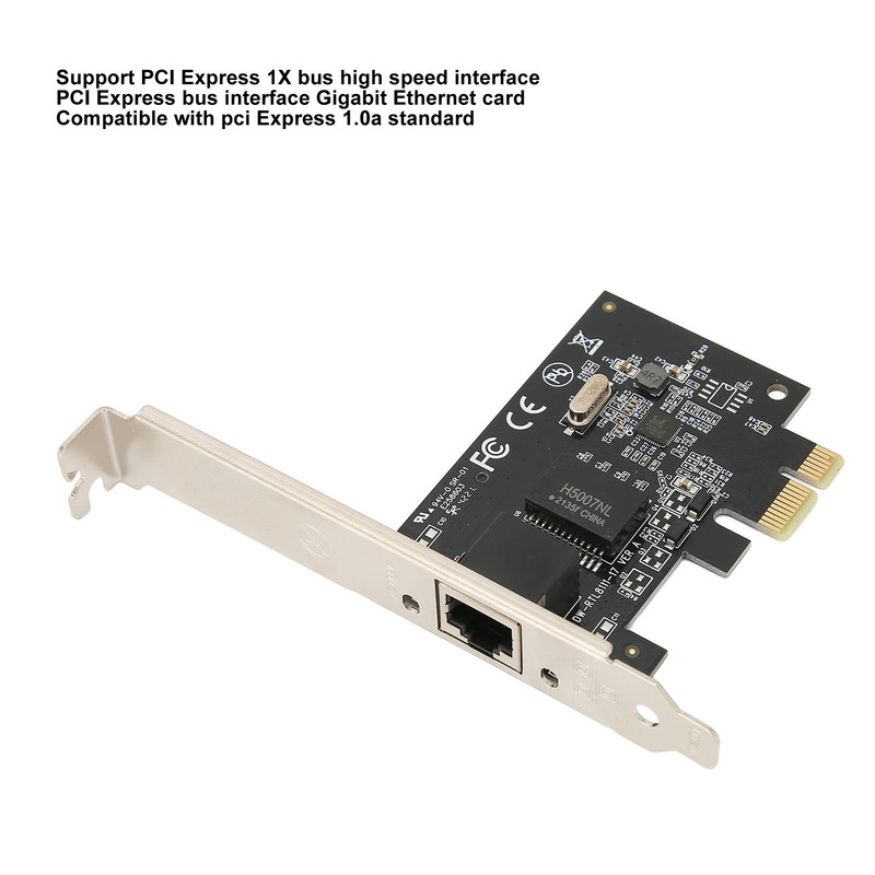 Gigabit Ethernet Card 10Mbps 100Mbps 1000Mbps Adaptive PCI E Wired