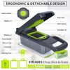 Vegetable Chopper, Multifunctional Kitchen Vegetable Slicer Dicer Cutter, Mandoline Vegetable