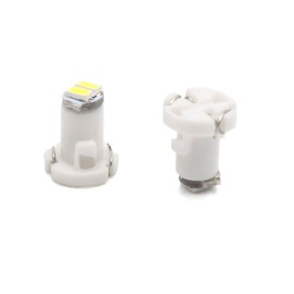 uxcell 12pcs 12V T3 2-3014 White LED Car Interior Dashboard Panel Light Bulb