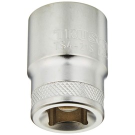 TRUSCO TS4-21S Socket (Hexagonal) Drive Angle 0.5 inches (12.7 mm) Opposite Side 0.8 inches (21 mm)