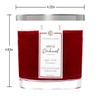 Colonial Candle Apple Orchard Scented Candle Jar, Highly Fragranced Candles