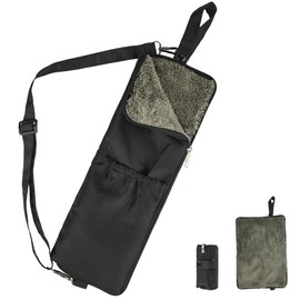[Hankins] Umbrella Cover, Umbrella Bag, Folding Umbrella Cover, Super Absorbent Microfiber, Umbrella Storage, Umbrella Case, Shoulder Strap, Water Absorbent, Waterproof, Quick Drying, Lightweight