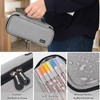 wonsar Pencil Case Pencil Case 4 Compartments Pencil Case Girls