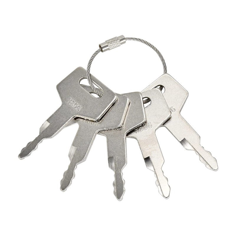Sogoparts Ignition Key H806 5 Pack 17001-00019 Heavy Equipment Keys