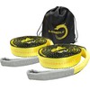 LONGLC 2 Pack 2" x12' Recovery Tow Strap Heavy Duty,