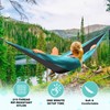 SZHLUX Camping Hammock Double & Single Portable Hammocks with 2