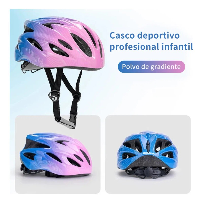 Casco Proteccin Nios Rodilleras Muequeras Coderas Kit