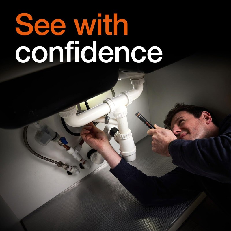 OSRAM LEDinspect Torch 250 Essential, Zoom Function, 250lm Brightness, 6500K,