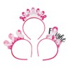 Fun Express Pink Ribbon Headbands - Apparel Accessories - 12