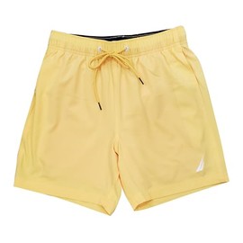 Nautica Men's Performance 6" Quick-Dry Swim Shorts (Medium, Daffodil)