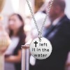 Left it in the Water Adult Baptism Gift Christian Religious
