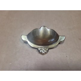 Belwith Keeler  A113 Sherwood Antique Brass 3"cc Solid Brass Cabinet Cup Pull