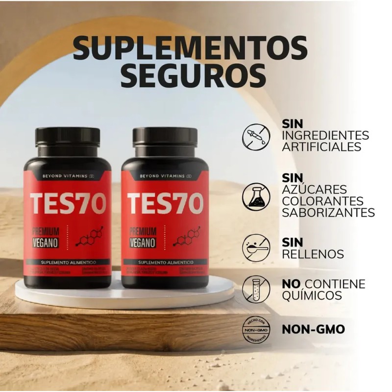 Beyond Vitamins - 2 X TES70 Vitaminas Hombres | Maca