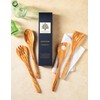 Demy Craft Olive Tree 30 cm 4-Piece Wooden Kitchen Set,