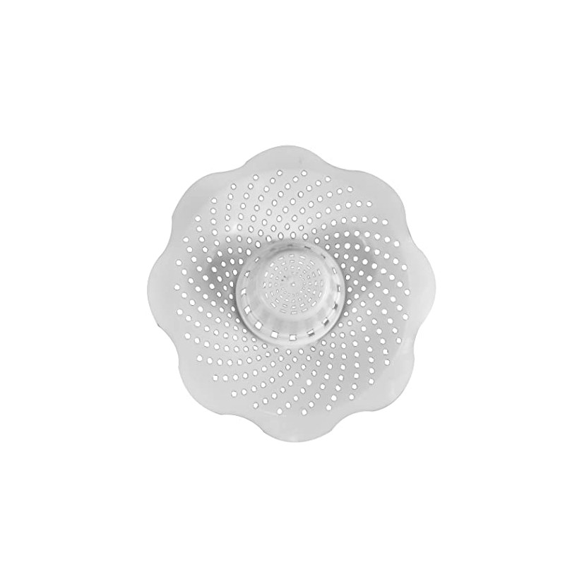 Danco Bathtub Drain Hair Catcher with In-Drain Basket and Strainer