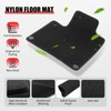 IKON MOTORSPORTS, Nylon Car Floor Mats Compatible with 2022-2025 Rivian