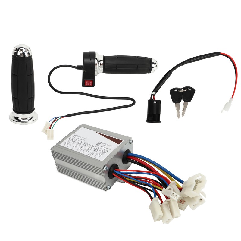 Electric Bike Conversion Kit 36V 500W Electric Bicycle Brushed Controller