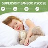 FGZ Bamboo Mattress Protector-Queen Size,Waterproof Cooling Machine Washable with Deep
