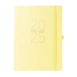 Graphique 2025 Apollo Business Planner | 18 Month Organizer, July 2024 - Dec. 2025 | Weekly & Monthly Spreads | To-Do List & Note Pages | Pen Loop | Vegan Leather | Classic Yellow | 8” x 10”
