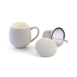 Cha Cult Saara Herbal Tea Cup Matt Grey Set of 3