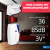 Sundi Zamel Wireless Bell with Motion Sensor NT-320 White