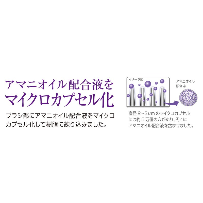 Ikemoto Jikyo Botanical Care Shampoo Brush, Duboa, Botanical, Linseed Oil,