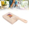 Agatige Carpet Debris Sweeper Brush, Double Roller Handheld Manual Sweeper