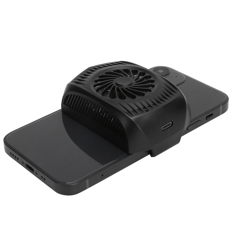 Mini Mobile Phone Cooling Fan with Clip USB Rechargable Cell