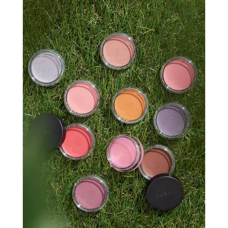 THREE UNSEEN TREASURE (Eye Color) Glam Tone Color Custard, 0.2