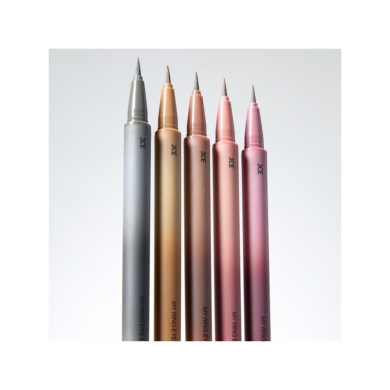 3CE 3CE My Ring Eyeliner (Increased) Cloudy Pink Flip Pouch