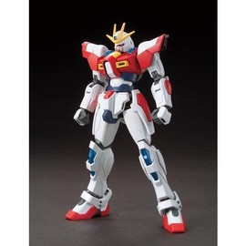 BANDAI SPIRITS HGBF Gundam Build Fighters Tri-Build Burning Gundam 1/144 Scale Color-coded Plastic Model
