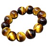 32388 AB 18 mm Tiger Eyes, Yellow Tiger Eye Stone Bracelet Possession