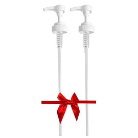 Universal Gallon Pump Dispenser 128 fl oz | Shampoo, Conditioner | Use on Liquids, Gels, Lotions | 4cc Output | by Geti Beauty ST | 2-Pack