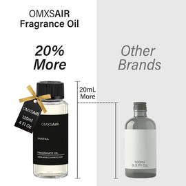 Hotel Diffuser Oil 120ml Inspired by Santal - Home&Car Luxury Scents - Comforting Sandalwood,Papyrus,Cardamom,Waterless Essential Oils Blend for Aromatherapy Diffuser