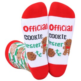 IRISGOD Funny Christmas Socks for Men & Women - Novelty Xmas Gifts - Cool Stocking Stuffers