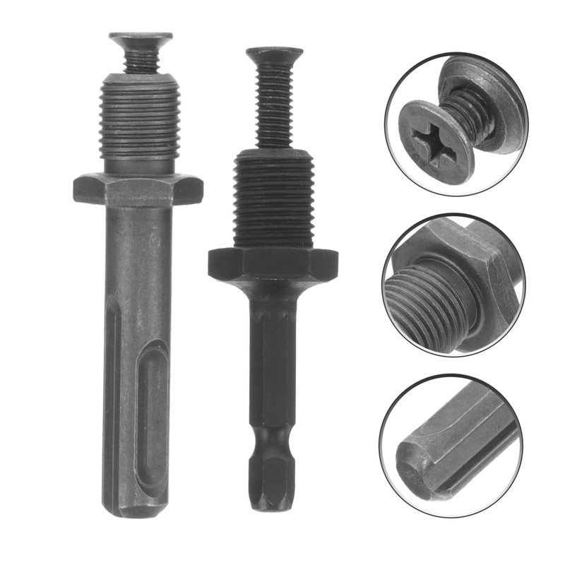 Operitacx 4 Piece Impact Wrench Socket Adapter High Carbon Steel