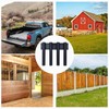 Jeracino Shovel Holder, Garden Tool Rack with 8-Hole Metal Mount,