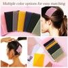 30 PCS Hair Pad Bangs Patch, Colorful Magic Bangs Hair