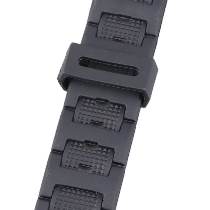 Waterproof Wristwatch Transparent Cover LED Luminous Wristwatch for Gentlemen Black