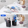 Leinuosen 12 Pcs Remote Control Holder Wall Mount Self Adhesive