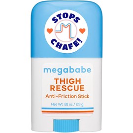 Paquete de 2 unidades - Megababe Muslo Rescue Stick Mini, detiene el roce y la irritación, 23 g cada uno