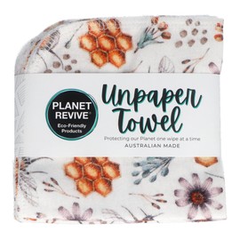 Planet Revive Unpaper Towels - Pack of 6 (choose design), Bees
