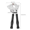 WUSILILU J75 Ratchet Cable Cutter,Aluminum Copper Cable Ratcheting Wire Cutting