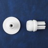 Newtay 2 Sets Angled Shower Rod Mount for 25 mm