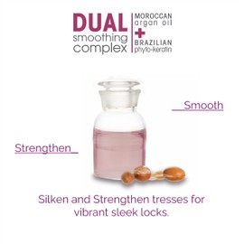 GIOVANNI 2chic Ultra-Sleek Soft Hold Hair Styling Gel, 5.1 oz. - Brazilian Keratin & Argan Oil, Glossy Finish, Enriched with Jojoba, Aloe, Coconut, Pro-Vitamin B-5, Paraben Free, Color Safe