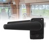 RV Toilet Bathroom Door Latch Matte Black Handle Lock Privacy